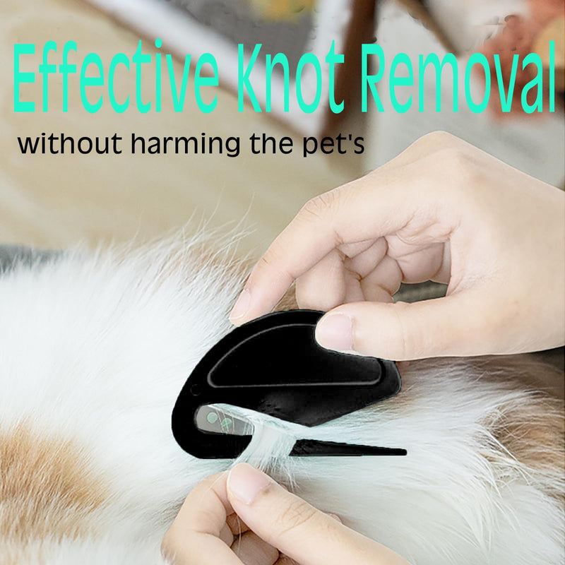 10PCS Knotting Comb for Cats, Pet Knotting Comb for Pet Hair Removal Tool, Cat Dog Grooming Comb Knot Remover - BeesActive Australia