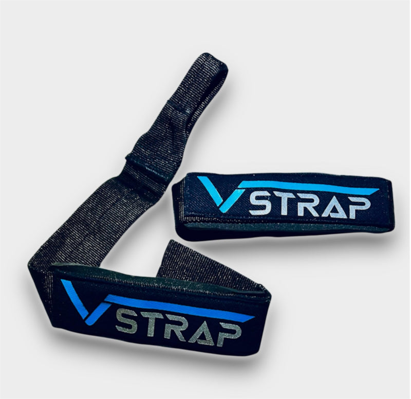 V-Strap by V-FIT – Padded Wrist & Ankle Attachment for Cable Machines – Adjustable Neoprene Strap with Carabiner for Glutes, Arms, Legs & Strength Training Black