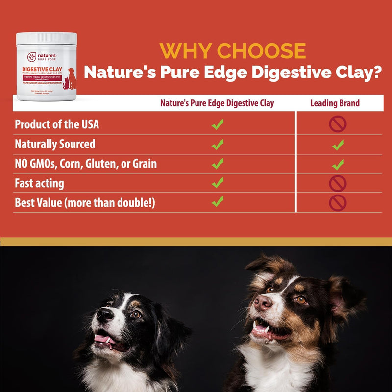 Rx Clay for Digestion for cat and Dog Stomach Relief. Cat and Dog Anti Diarrhea Medication. Cat and Dog Stomach Upset Medicine for cat and Dog Diarrhea. Extra Large 210 Grams. Veterinary Grade. - BeesActive Australia
