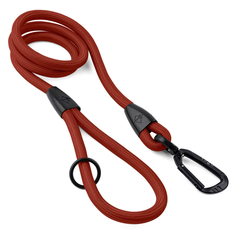 MADE TO ROAM Premium Everyday Leash - Ultra Soft Dog Leash with Aviation Aluminum Carabiner for Small, Medium, Large Dogs - Texas Flair, 4ft (Metal Clamps) 4 Feet, Metal Clamps - BeesActive Australia