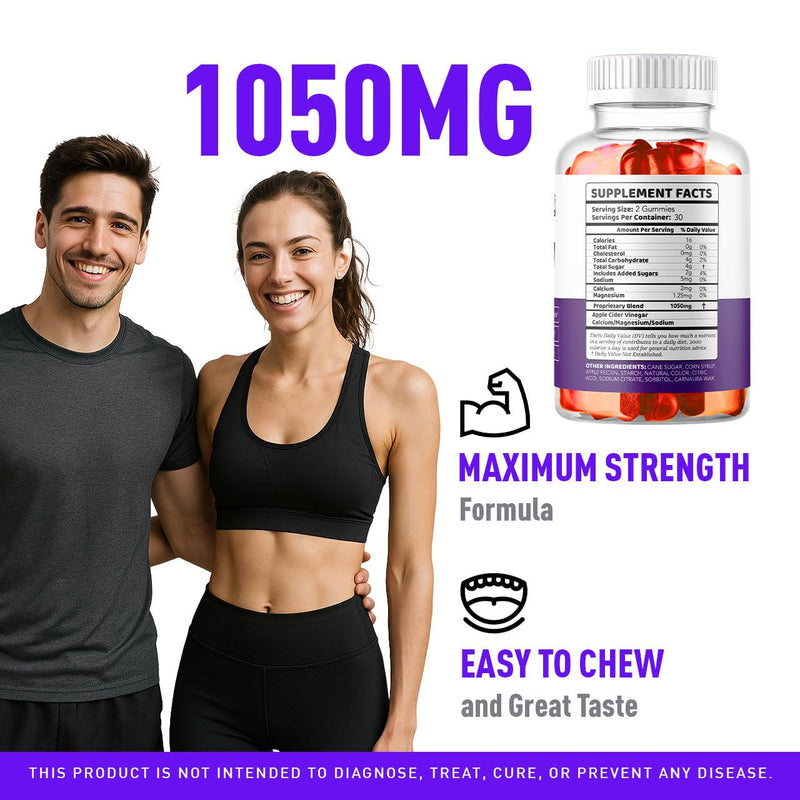 (2 Pack) Ultra Quick Keto ACV Gummies Weight Loss, Ultra Quick Keto ACV Gummies, UltraQuick Keto ACV Gummies, UltraQuick Keto Plus ACV Support Gummies, Ultra Quick Weight Loss Gummies for 2 Months 60 Count (Pack of 2)