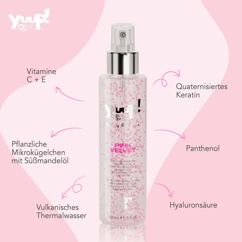 Yuup!® Restructuring Silky Spray Serum “PINK VELVET” - BeesActive Australia