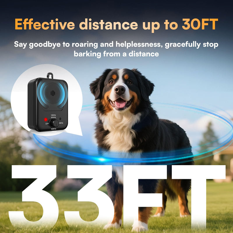 Anti Barking Devices, Auto Barking Control Devices with 3 Modes, Rechargeable Ultrasonic Dog Barking Deterrent Devices Bark Box, Effective Stop Barking Dog Devices for Indoor & Outdoor Use 9