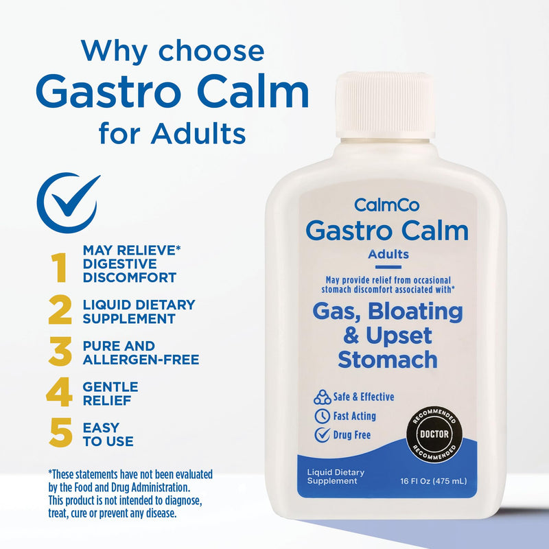 Gastro Calm, Liquid Dietary Supplement, Activated Charcoal, May Relieve Gas, Bloating, and Upset Stomach*, Pure and Allergen-Free. - BeesActive Australia