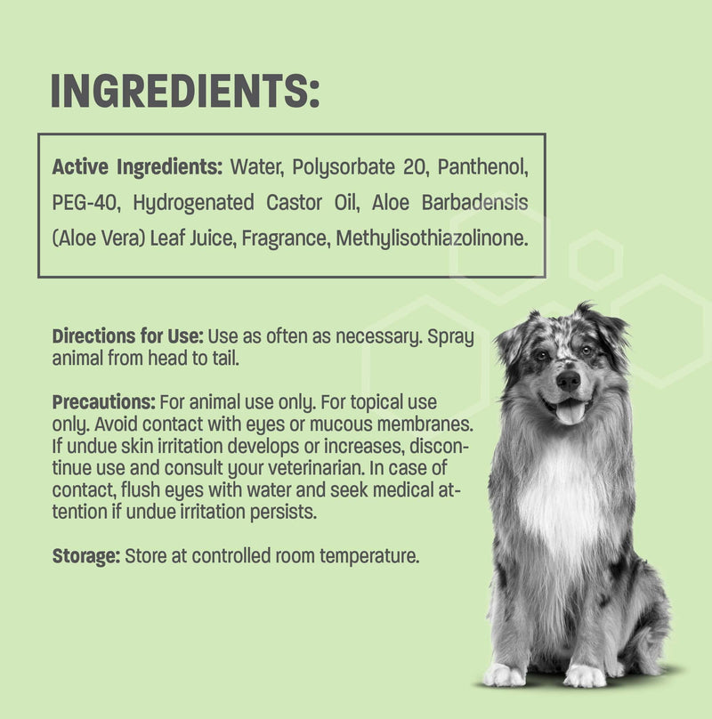 Cucumber Melon Scented Dog Deodorizing Spray for Dogs and Cats - Long Lasting Pet Cologne and Deodorizer - 8 oz Cucumber Melon - PawsPlanet Australia