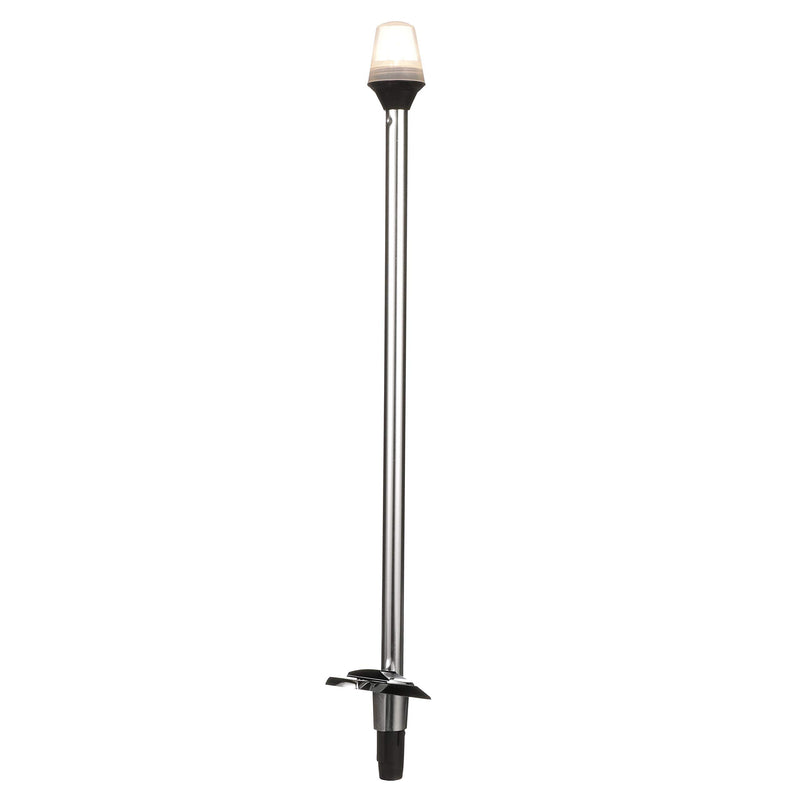 Attwood Stowaway Pole Light with Plug-In Base 24-inch