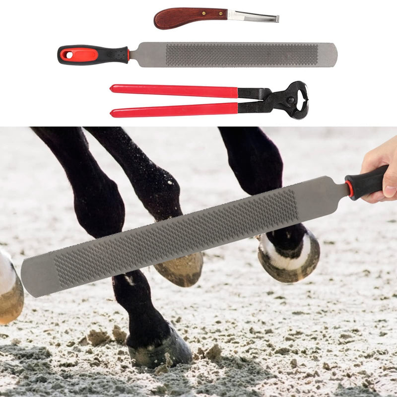 AYNEFY Horse Farriers,Professional Metal Shears Trimming Horse Equine Farriers Hoof Nipper Cutter Handle Knife Tools - BeesActive Australia
