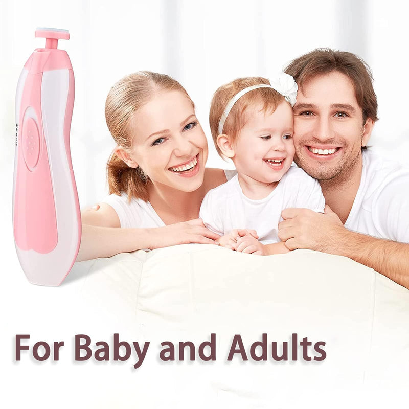 Baby Healthcare and Grooming Kit, 20 in 1 Portable Baby Safety Care Set with Hair Brush Comb Nasal Aspirator Electric Nail Trimmer Set Baby Essentials kit for Newborn Boys Girls (Pink) Pink 20 in 1 - BeesActive Australia