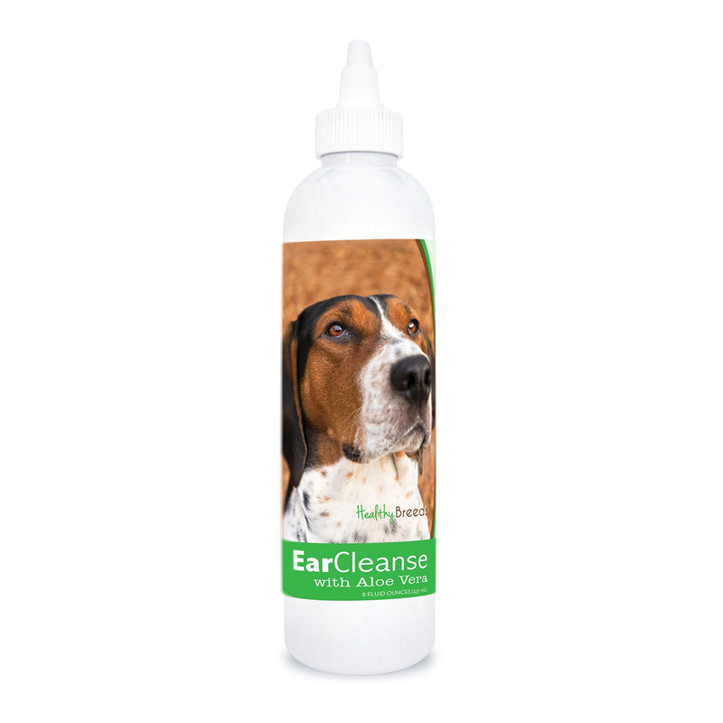 Healthy Breeds Treeing Walker Coonhound Ear Cleanse with Aloe Vera Cucumber Melon 8 oz