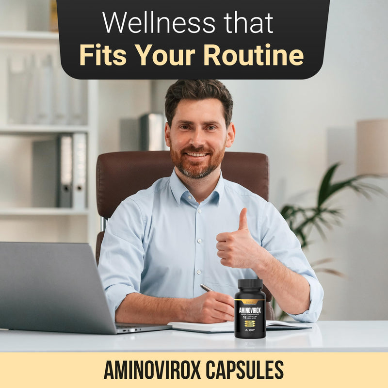 Aminovirox™ – Advanced Amino Acid & Immune Support Formula for Daily Wellness and Vitality