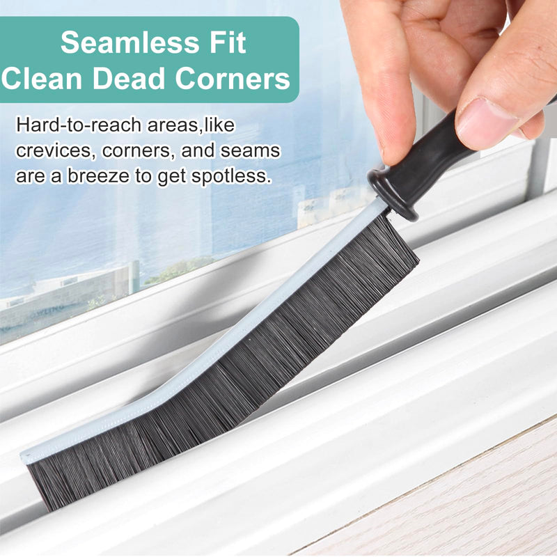 Crevice Cleaning Brush，Hard-Bristled Crevice Cleaning Brush，2024 New Multifunctional Gap Cleaning Brush Tool，Dead Corners Brushes for Bathroom Kitchen Tiles Window Door Slots，3pcs 3pcs - BeesActive Australia