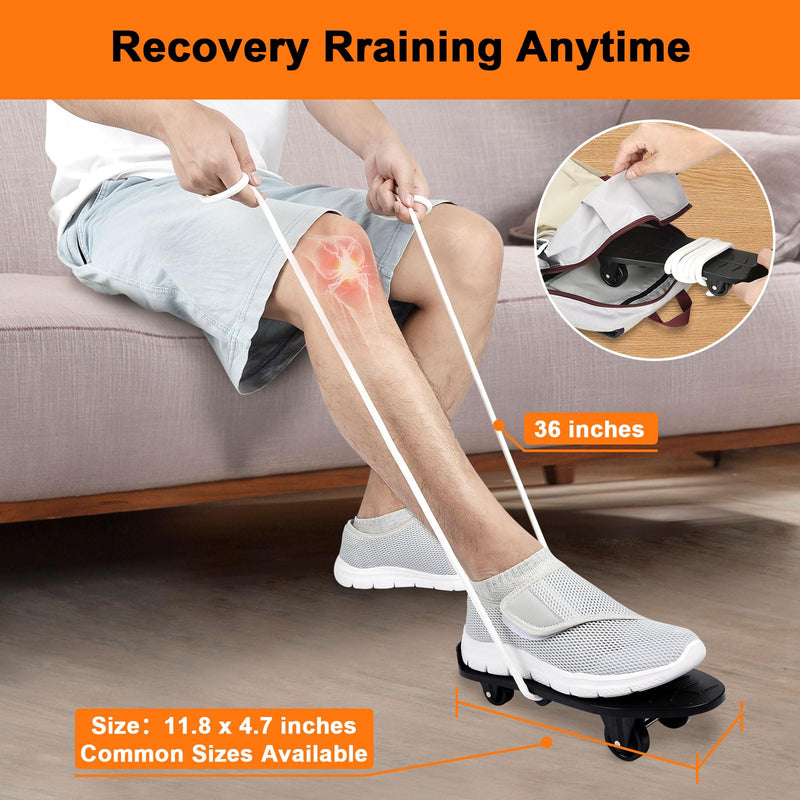 Knee Replacement Recovery Aids, Knee Glide for Knee Replacement, Knee Surgery Recovery Equipment, Knee Replacement Exerciser, After ACL, PCL Surgery Recovery Must Haves