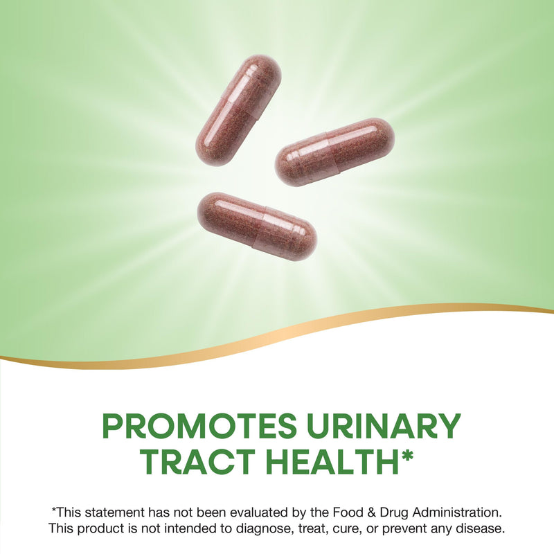 Nature's Way Urinary with Cranberry Premium Blend, Promotes Urinary Tract Health*, with Cranberry, Dandelion, Vegan, Non-GMO Project Verified, 100 Capsules (Packaging May Vary) 100 Count (Pack of 1) - BeesActive Australia