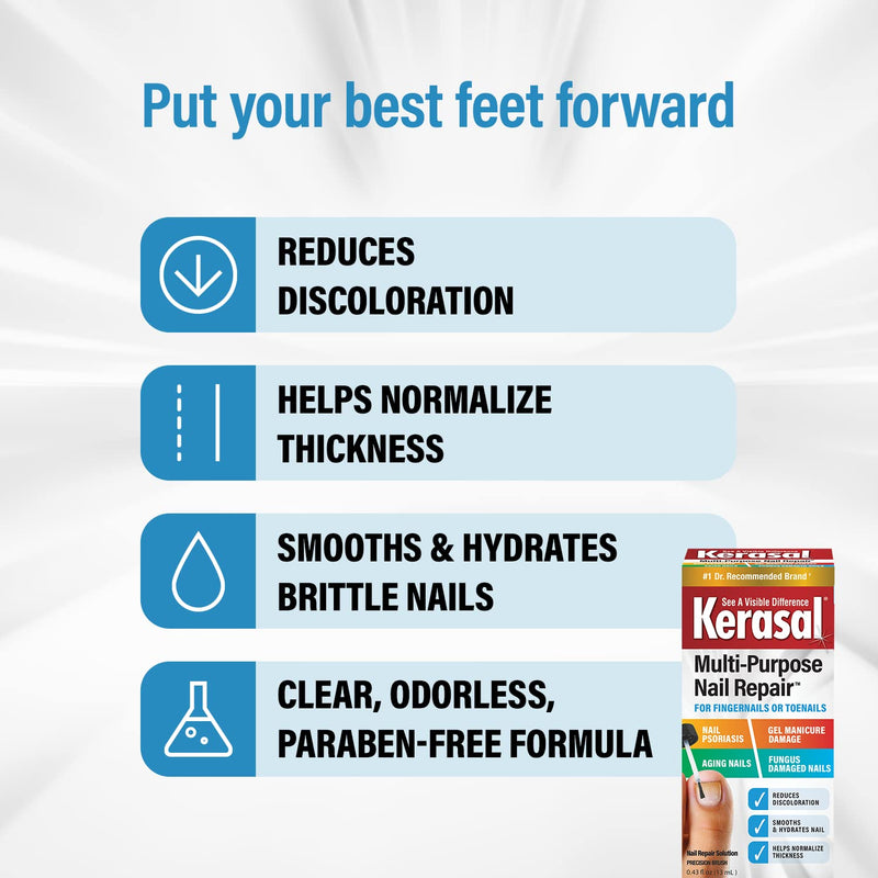 Kerasal Nail Renewal and Kerasal Multi-Purpose Nail Repair - BeesActive Australia