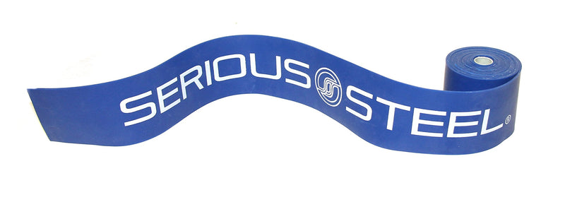 Serious Steel Mobility & Recovery (Floss) Bands |Compression Band | Tack & Flossing Band (7' L x 2" W) Single - Blue - BeesActive Australia
