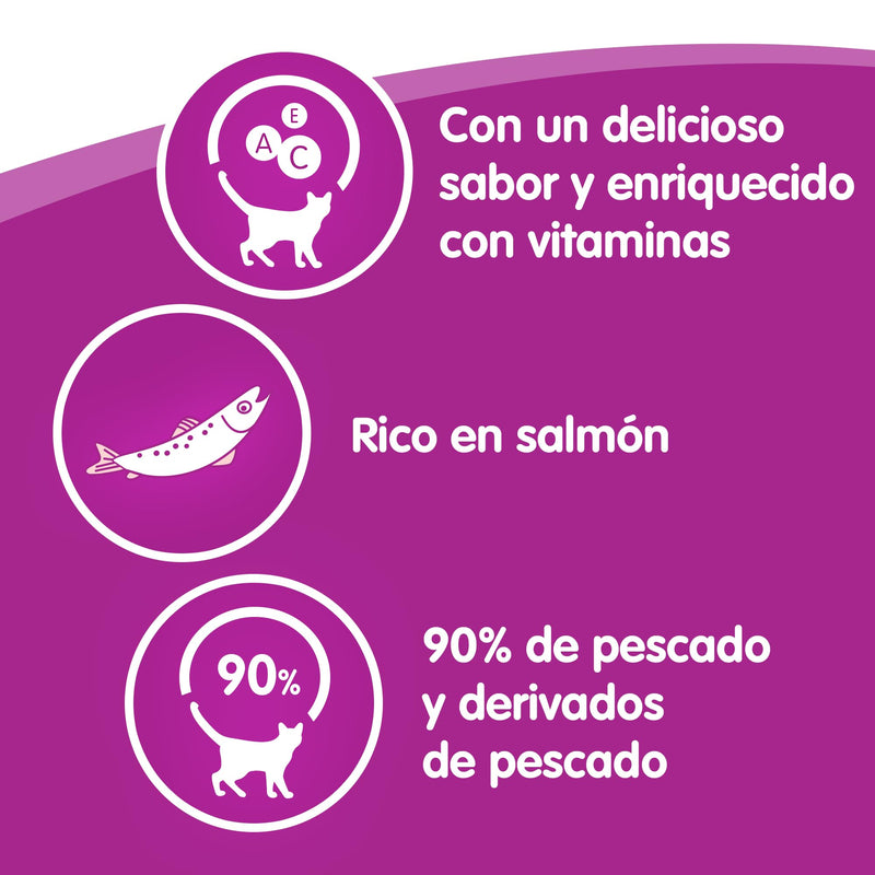 Whiskas sticks 28x18g (504g) Ricco di salmone - BeesActive Australia