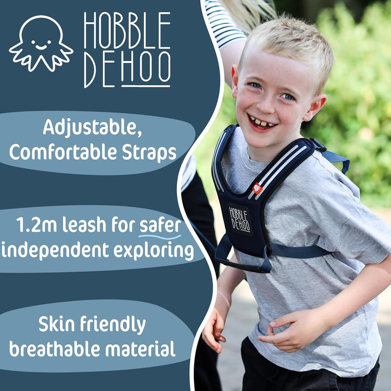 Child Safety Harness | Premium Adjustable Toddler & Kids Harness Ages 2‚Äì7 | Autism Support Blue