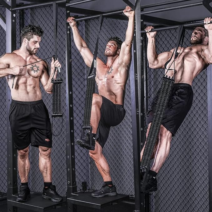 INNSTAR Pull Up Assist Band System Adjustable Anti-Snap Chin Up Assistance Elastic Resistance Bands Pull Up Equipment Chinning Muscle Training Tube No Pull Up Bar -  Australia