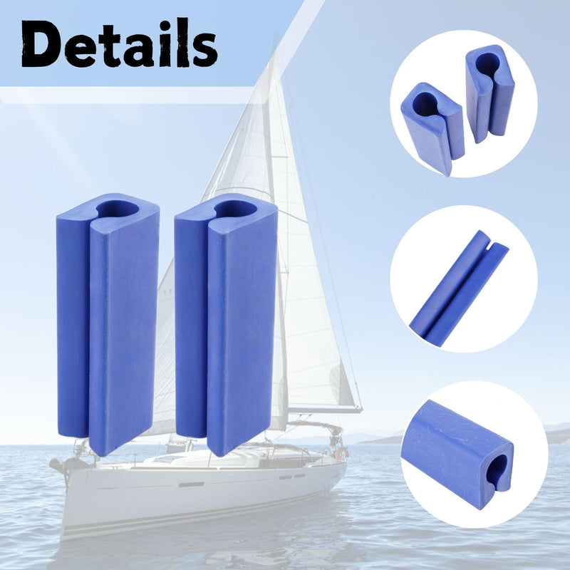 Boat Marine Outboard Transom Saver with Motor Steering Stops for Yamaha Mercury Johnson Evinrude Engines Trailering or Transport Rubber Blue Blue combination Square Outboard Transom Support