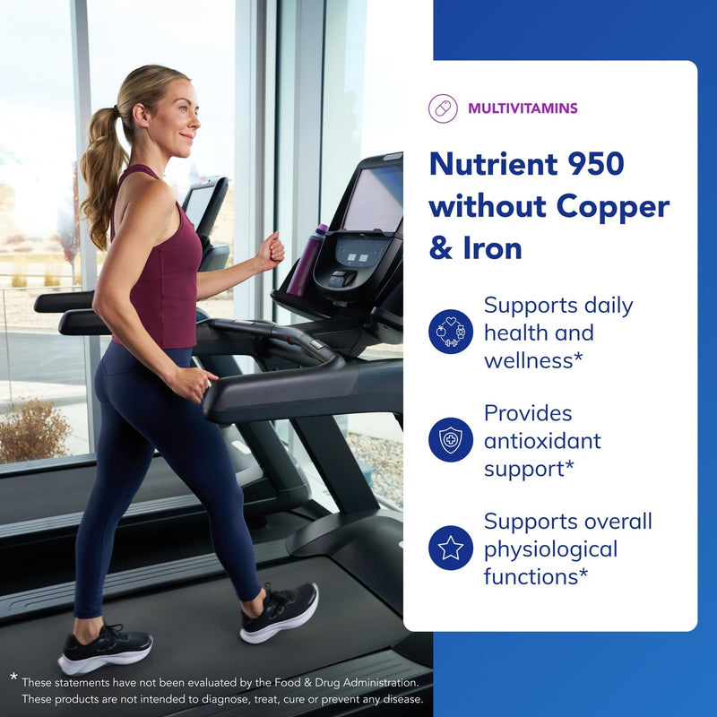 Pure Encapsulations Nutrient 950 Without Copper & Iron, 180 Capsules | Multivitamin Supplement, Copper-Free and Iron-Free Formula, Hypoallergenic, Gluten-Free, Dairy-Free 180 Count (Pack of 1)