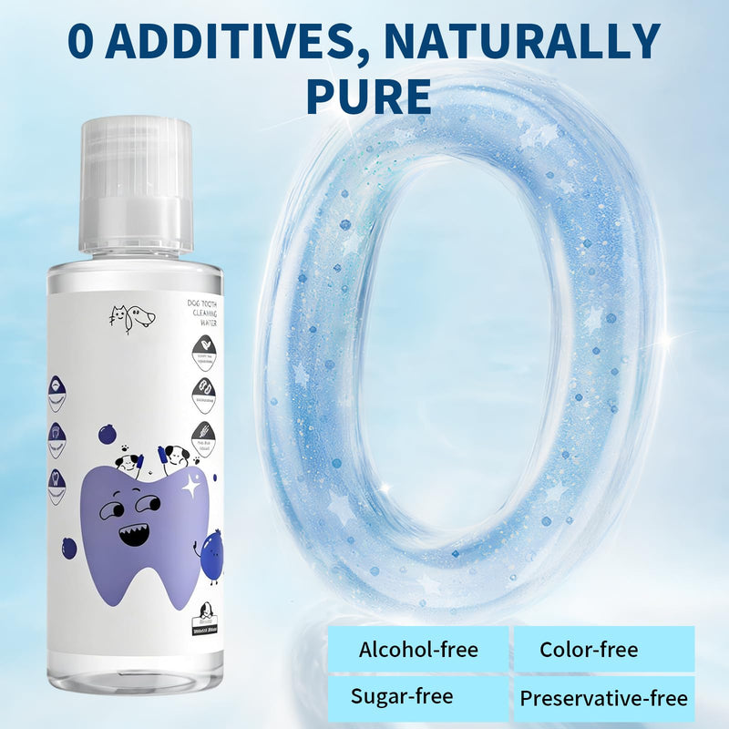 2 PCS PawBright Dental Plus,Natural, Odorless & Flavorless Teeth Cleaning Mouthwash to Fight Tartar,Promote Healthy Gums & Freshen Breath,Easy Daily Use for all Pet
