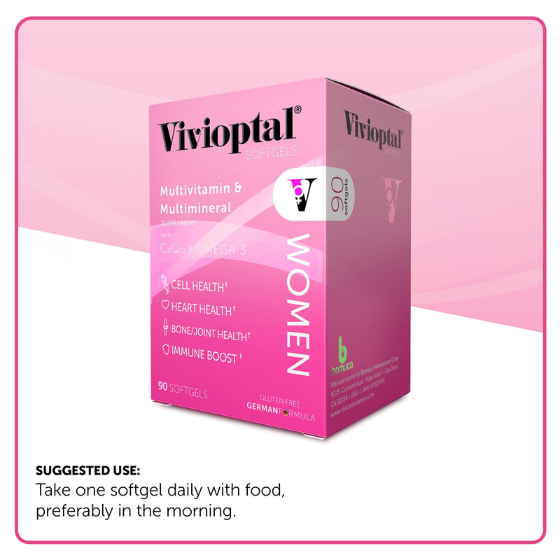 Vivioptal, Women, Multivitamin & Multimineral Supplement, 90 Softgels