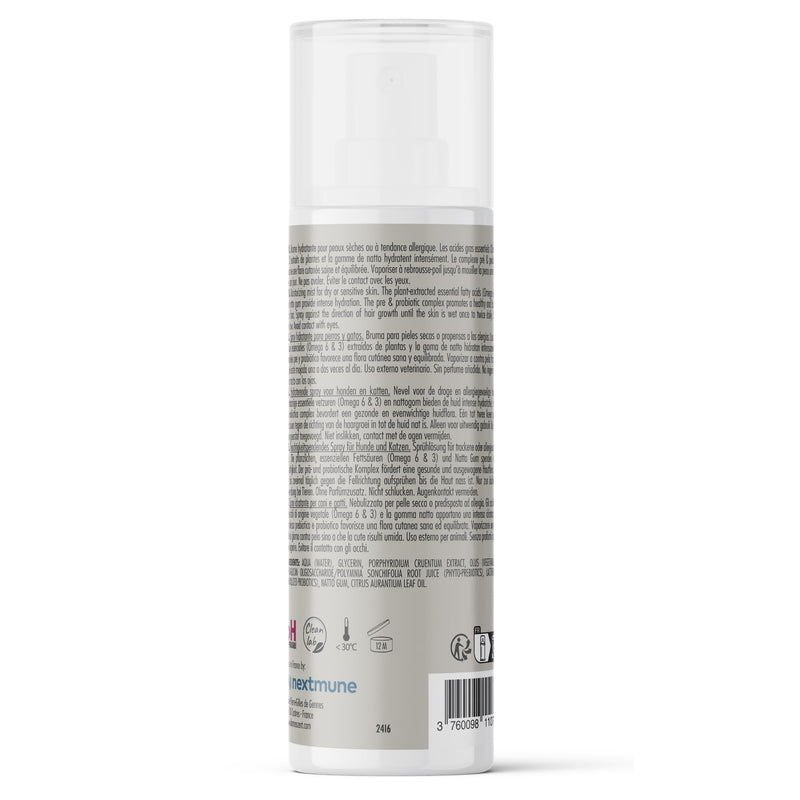 Dermoscent ATOP 7 Max Hydra Spray for Pets | Natural Hydrating Mist with Pre & Probiotic Complex for Dry, Allergy & Atopy-Prone Skin Relieves Skin Dryness & Protects Cutaneous Barrier Non-Greasy