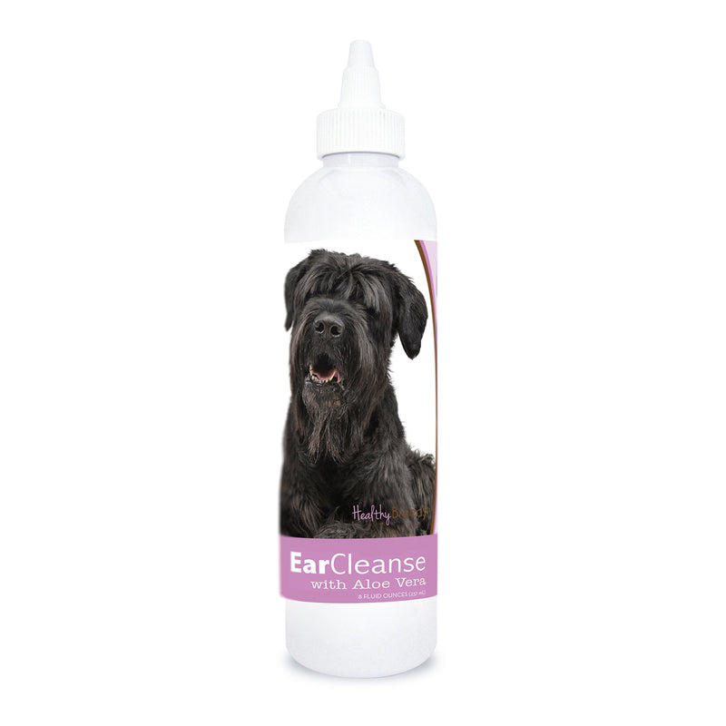 Healthy Breeds Black Russian Terrier Ear Cleanse with Aloe Vera Sweet Pea and Vanilla 8 oz