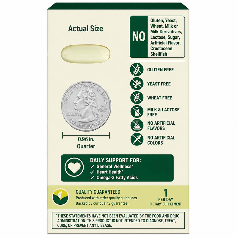 Spring Valley Omega-3 from Fish Oil 500 mg 120 Count, SoftGels, General & Heart Health Dietary Supplement Bundle with Luall's 45 Diabetes Decoded