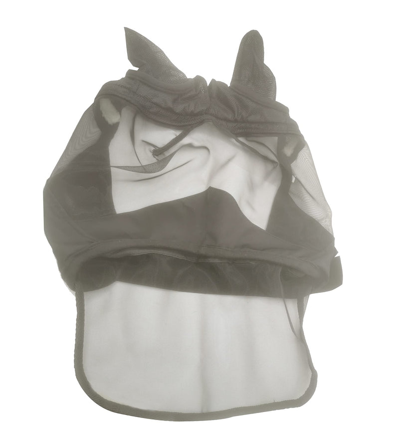 Horse Fly Mask with Ears Long Nose Mesh Full Face with Zipper,Detachable Design Comfort Soft Mesh (COB) COB - BeesActive Australia