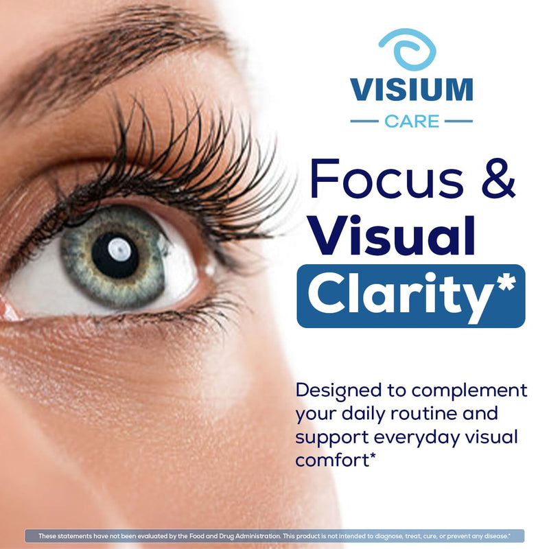 Visium Care Drops - Official VisiumCare Oral Liquid Drops Advanced Premium Formula Maximum Strength, All Natural Ingredients Vitamins for Overall Health & Wellness, 1 Bottle for 1 Month