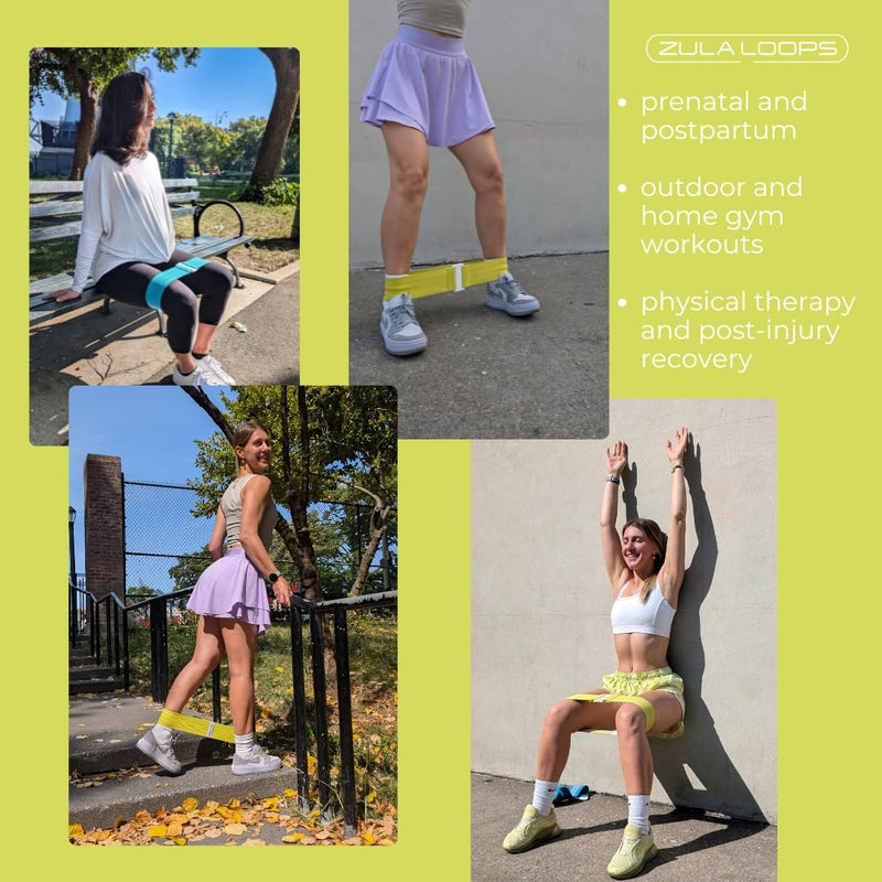 Magnetic Buckle Resistance Bands; Great for PT and prenatal Strength Training; Designed and Sewn in The USA 25-35LBS (1 BAND) - BeesActive Australia