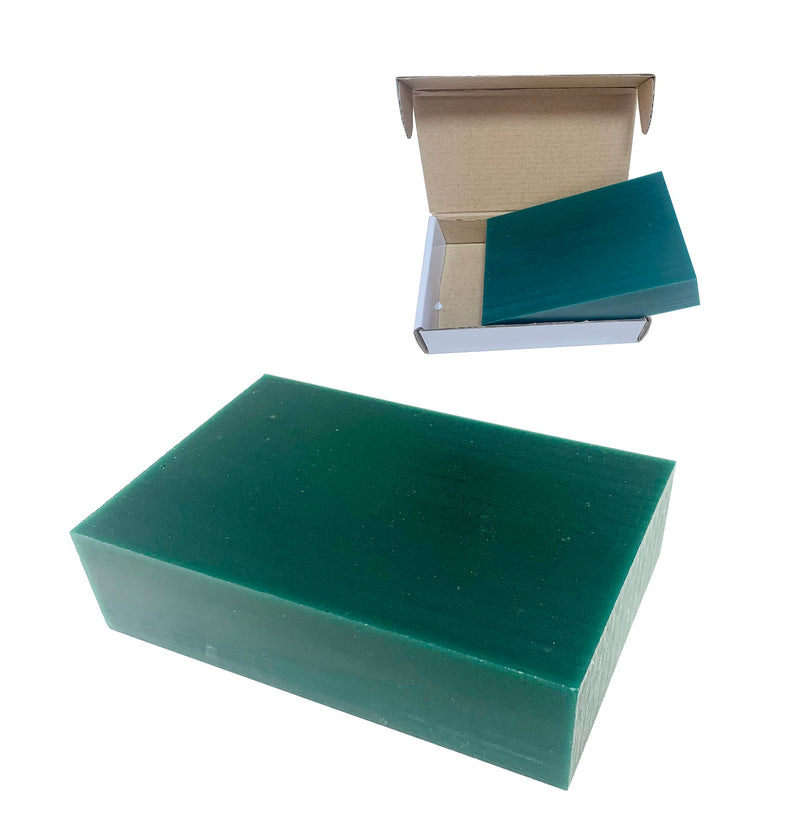 1Pound Green Wax Slice Block for Jewelry Dental Tool Carving Lost Wax Casting Jewelry Molding Tool Mold Sculpting (Wax Block) Wax Block