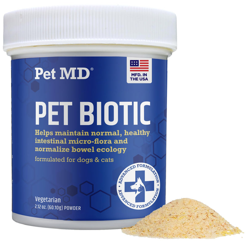 Pet MD Bladder Support + Cranberry Chews & Biotic Probiotic Powder