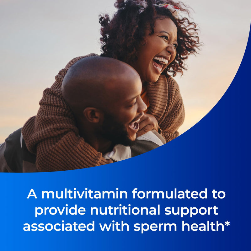 One A Day Men's Pre-Conception Health Multivitamin to Support Sperm Health, Supplement for Men with Vitamin C, Vitamin E, Selenium, Zinc, and Lycopene, 30 Count 30 Count (Pack of 1)