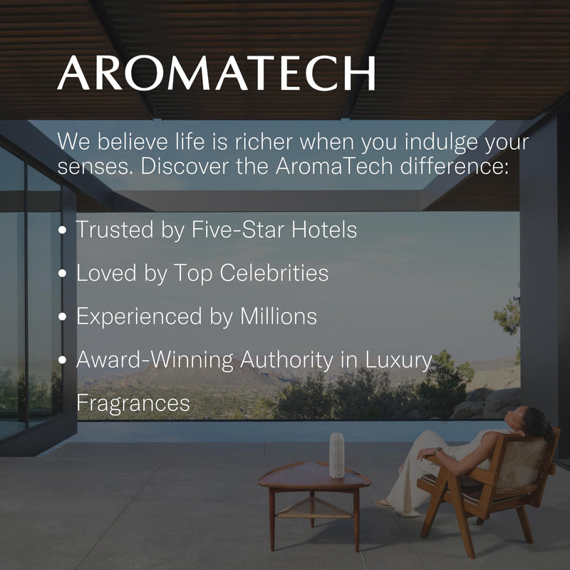 AromaTech The Hotel Aroma Essential Oil Blend: Luxury Hotel Inspired Aromatherapy with Lemon, Lavender, Peach & Pine for Ultrasonic Diffusers & Nebulizers (10 mL, The Hotel) 0.33 Fl Oz (Pack of 1) - BeesActive Australia