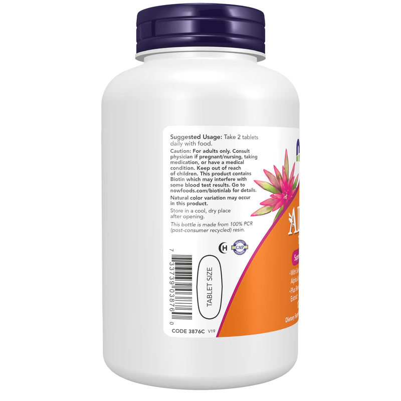 NOW Foods Supplements, ADAM™ Men's Multivitamin with Saw Palmetto, Lycopene, Alpha Lipoic Acid and CoQ10, Plus Natural Resveratrol & Grape Seed Extract, 120 Tablets 120 Count (Pack of 1)