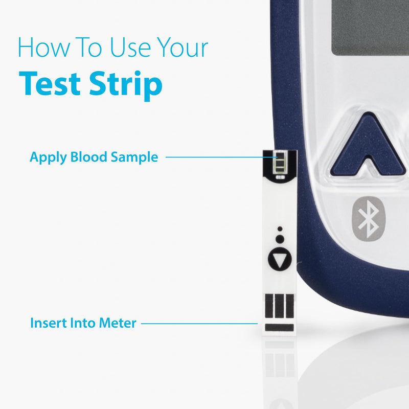 BluLink Diabetic Test Strips by Easy Touch, 150 Count, Compatible with BluLink Blood Glucose Monitor System - BeesActive Australia