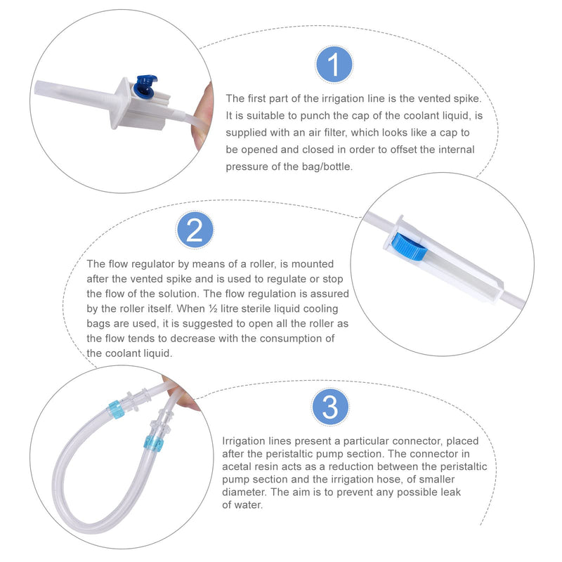Dental Disposable Irrigation Tube Set of irrigation lines for EMS implant motor