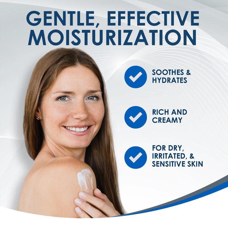 Vanicream Moisturizing Skin Cream with Pump Dispenser - 16 fl oz (1 lb) - Moisturizer Formulated Without Common Irritants for Those with Sensitive Skin 16 Fl Oz (Pack of 1) - BeesActive Australia