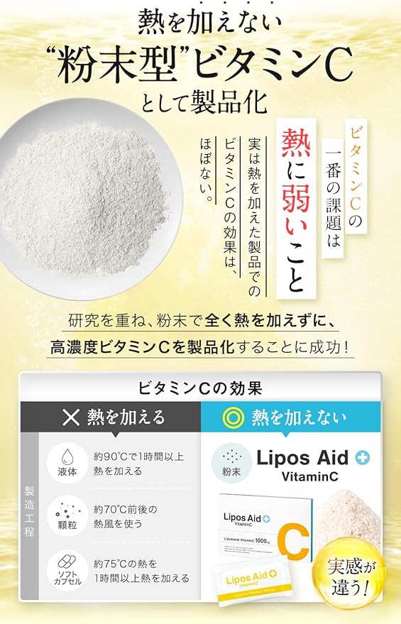 Liposuade VC Liposomal Vitamin C Powder 30 sachets 1 month supply [Liposomal Vitamin C Vitamin C Derivative Supplement Ascorbic Acid Beauty Supplement Liposomal Vitamin C Domestic Manufacture] - BeesActive Australia
