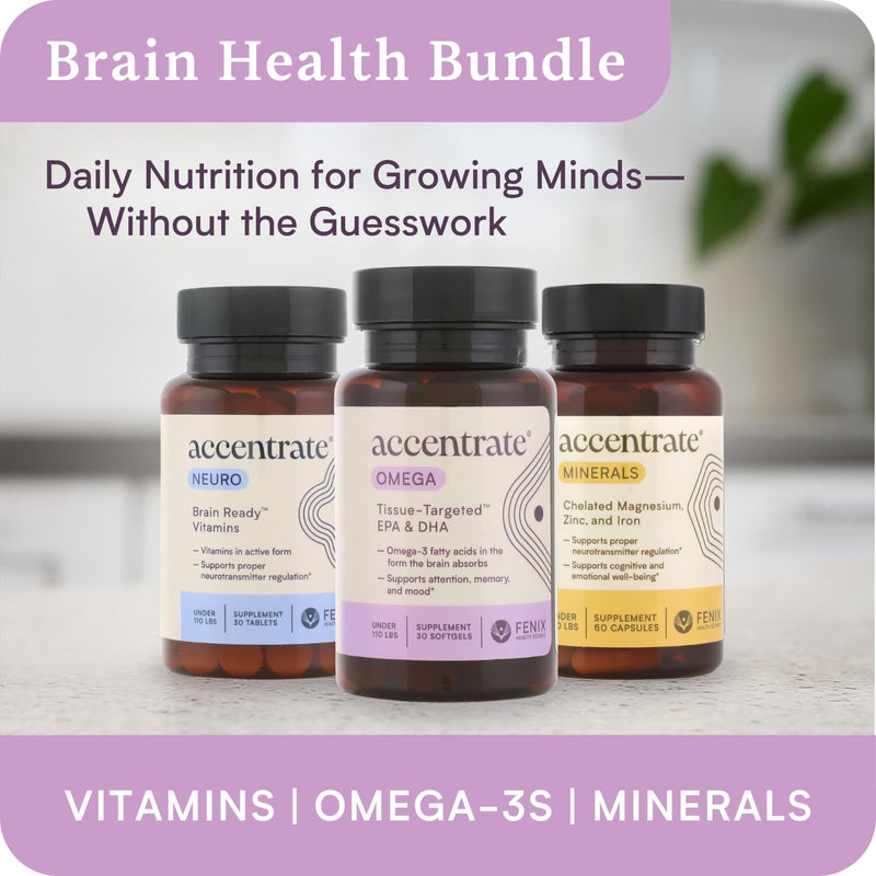 Omega w/LYSOVETA LPC | EPA & DHA Supplements for Brain Health | Focus, Attention, Memory, & Mood | 6X Higher Absorption Than Fish Oil | Omega-3 Fatty Acid Supplements | Highest Potency LPC-DHA 30 Count (Pack of 1) - BeesActive Australia