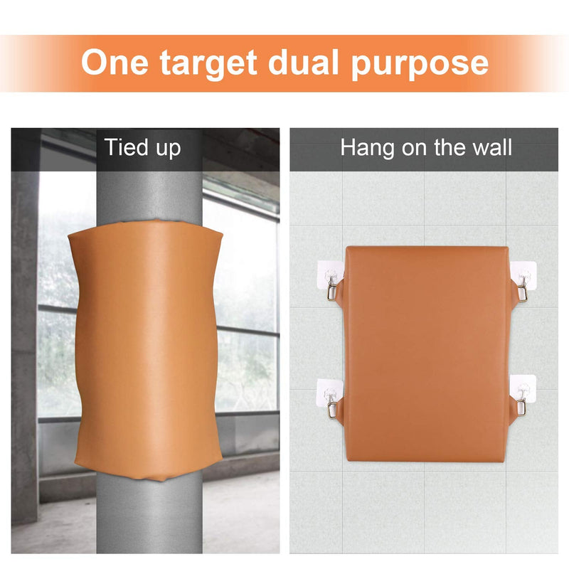 INNOLIFE Wall Boxing Pads 2-in-1 Wall Punching Pad Portable Tree Punch Target for Martial Arts Training 16.9" Punching Pad