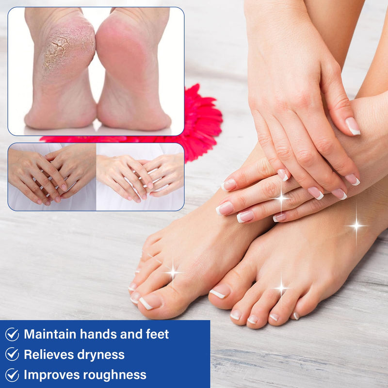 3PCS 60% Urea Hydrating and Anti-Cracking Foot Cream, Maximum Strength Urea Cream for Feet, Foot Lotion Stick for Heels, Dry Hands & Rough Knees, Smoothing Skin Women and Men