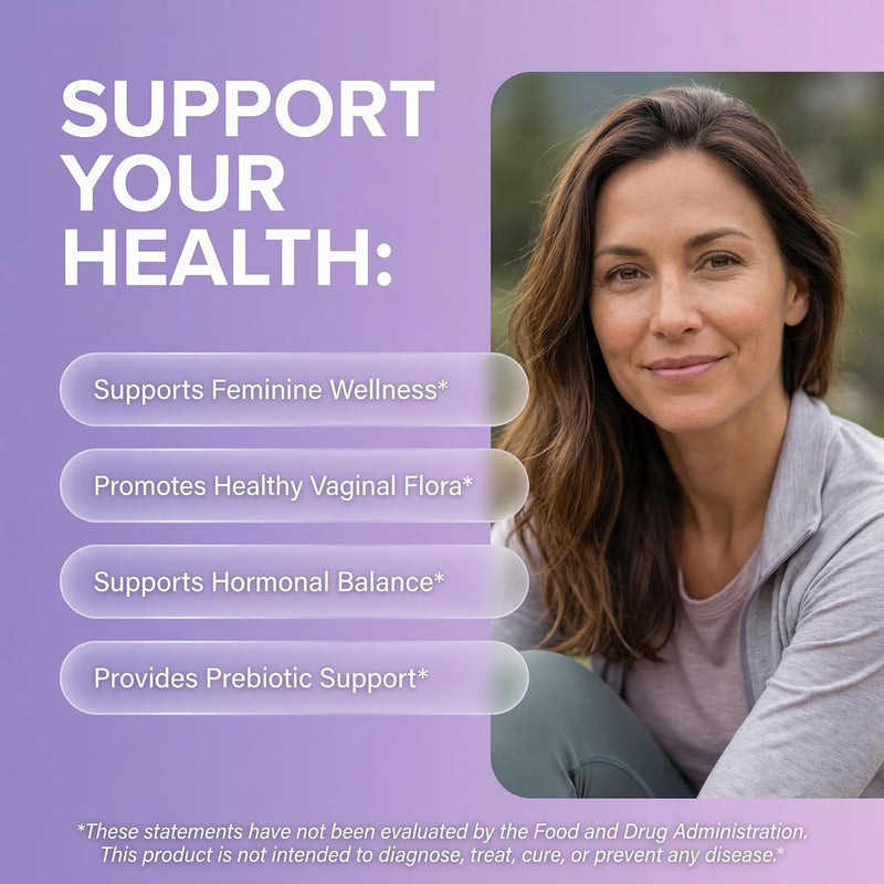Liquid Probiotics for Women Drops with Chasteberry, Black Cohosh, Prebiotics, Digestive Enzymes, Evening Primrose Oil, Wild Yam, Cranberry Dmannose and Iron Vitamin D3 K2 Clean Nutra Bella Biotics 1
