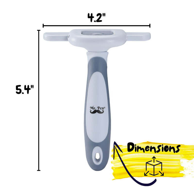 Mr. Pen- Dog Brush for Shedding, Stainless Steel Blade, Pet Grooming Brush, Dog Shedding Brush, Cat Brush for Shedding, Dog Grooming Brush, Dog Deshedding Brush, Cat Grooming Brush, Cat Shedding Brush - BeesActive Australia