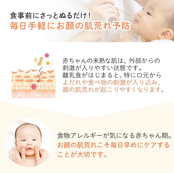Mama & Kids Baby Protection Veil, 0.6 oz (18 g), Hypoallergenic Skin Care, Prevents Irritation of Mouth, Newborns, No Fragrances - BeesActive Australia
