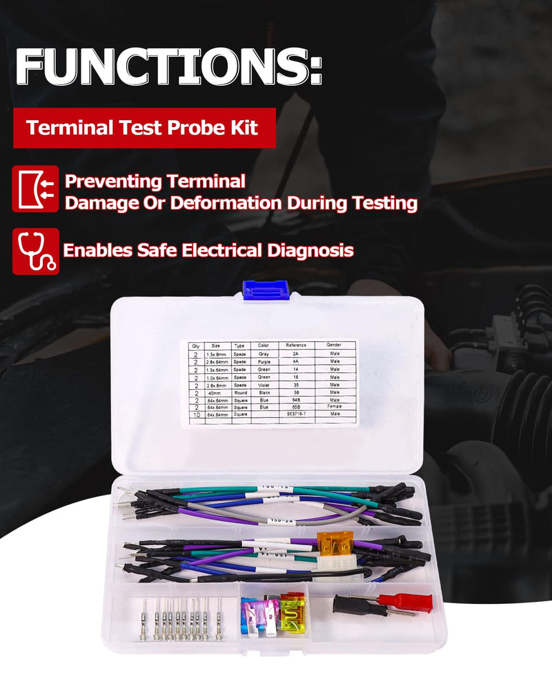 1ST TP-300-A Terminal Test Probe Kit Compatible Suitable for GM Vehicles, Repalce OE: TP300A EL-35616-300-A J-35616