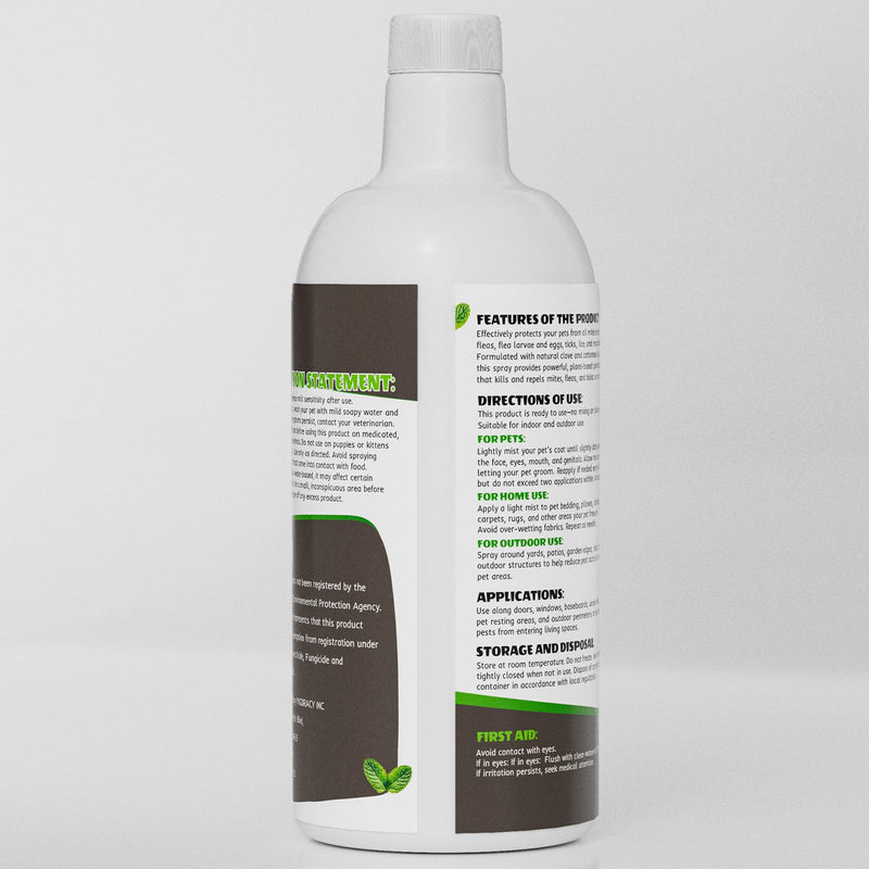 Flea & Tick Spray for Dogs & Cats