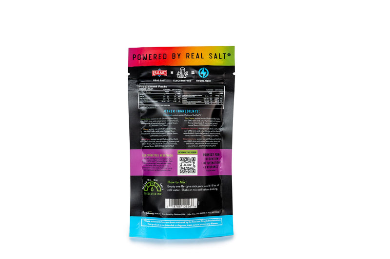 REDMOND Re-Lyte Hydration Electrolyte Powder Drink Mix Variety (7 Stick Packs) 0.23 Ounce (Pack of 7)